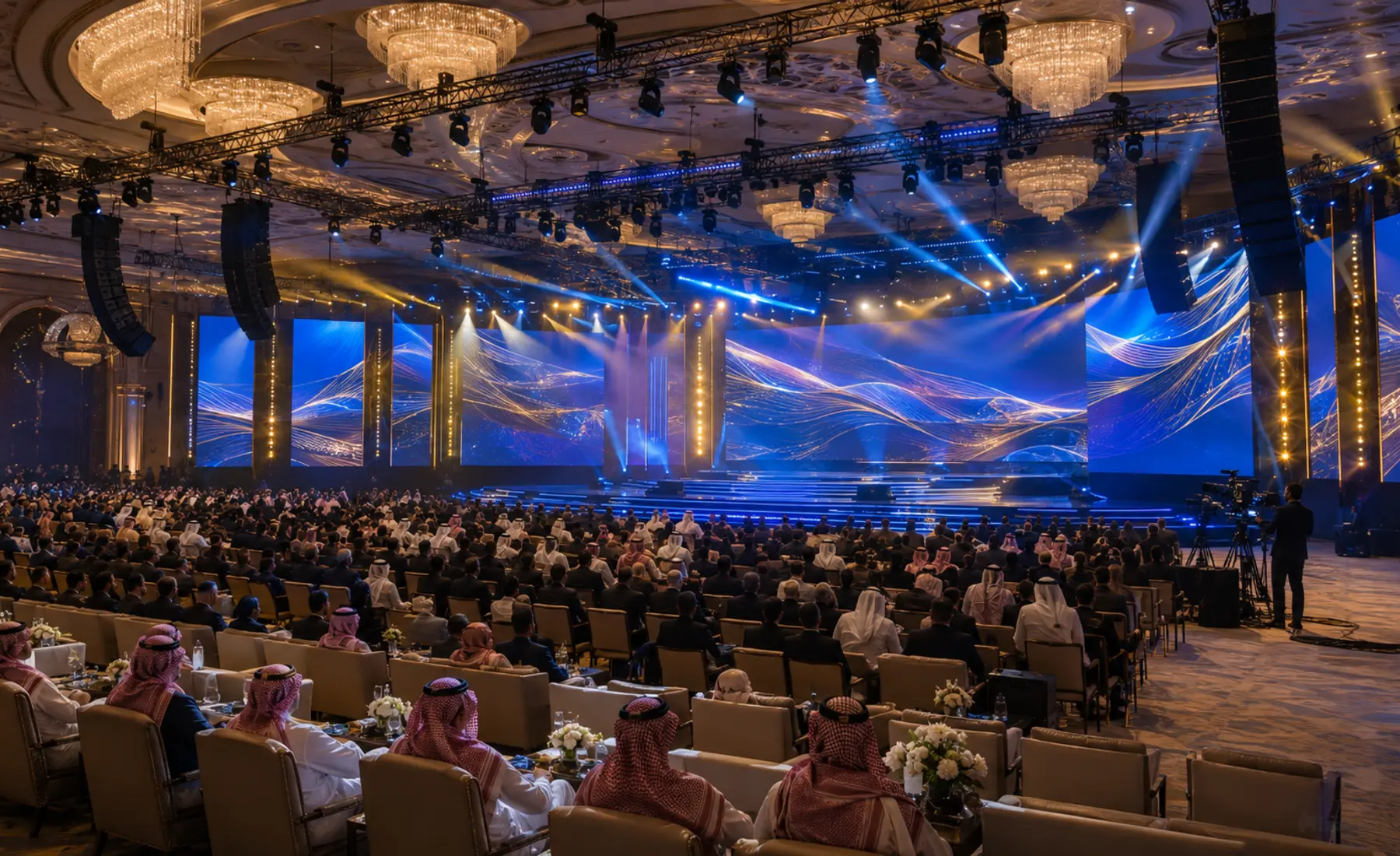شاشات LED عملاقة للفعاليات